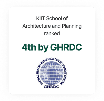 KIIT School of Architecture and Planning ranked 4th