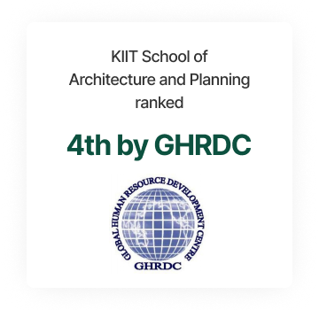KIIT School of Architecture and Planning ranked 4th